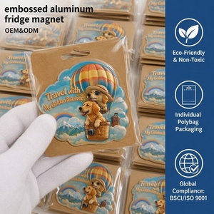 Imán de Refrigerador 3D con Relieve de Aluminio Personalizado, Duradero, con Diseño de Perro, 3x3 Pulgadas, Corgi, Golden Retriever, <span class=keywords><strong>Labrador</strong></span>, Recuerdo para <span class=keywords><strong>el</strong></span> Hogar o <span class=keywords><strong>Bar</strong></span> - Product Image 4