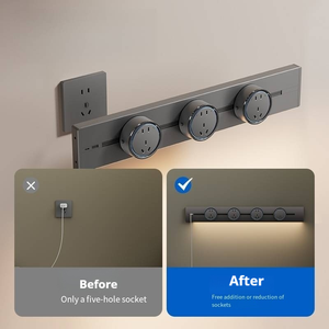 Универсальная розетка 32 А, съемная настенная розетка, розетки с электропитанием, 3 розетки переменного тока, розетки и розетки по разумной цене - Product Image 2