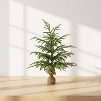 Ornements de boules de Noël en pin artificiel 60 cm, écologiques, pour décoration intérieure/extérieure, mariage et fête