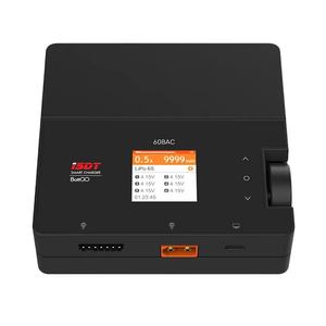 <span class=keywords><strong>ISDT</strong></span> <span class=keywords><strong>608AC</strong></span> AC 50W DC 200W 8A BattGo เครื่องชาร์จแบตเตอรี่อัจฉริยะพร้อมแหล่งจ่ายไฟที่ถอดออกได้ - Product Image 1