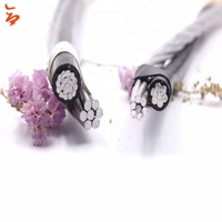 Kabel Layanan Triplex Terlaris, Terpilin, dan Terpasang di Udara # 4/0 # 3/0 # 2/0 # 1/0 # 2 # 4 # Daftar Harga 6 AWG