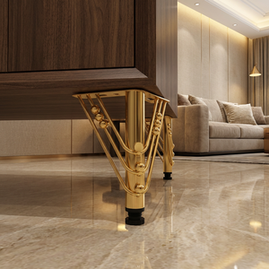 <span class=keywords><strong>Pieds</strong></span> <span class=keywords><strong>de</strong></span> meubles en métal doré réglables BEISITE, robustes, pour canapé, armoire, <span class=keywords><strong>table</strong></span>, design personnalisé, vente en gros - Product Image 4