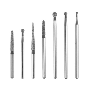 Fresas Dentales Profesionales de Diamante para Pulido de Cerámica de Zirconia, Herramienta Rotatoria de Alto Rendimiento con Vástago HP - Product Image 3