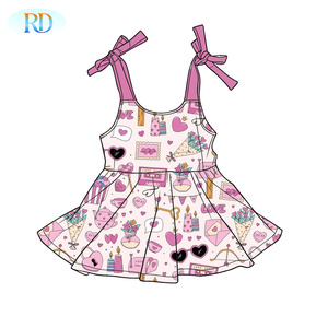 Ruidian 2026 Vestito Estivo Senza Maniche in Bambù per Bambine, Pagliaccetto con Spalline Regolabili, Gonna Pagliaccetto per Bambini, <span class=keywords><strong>Abbigliamento</strong></span> per Bambini - Product Image 6