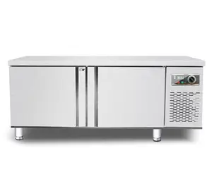 Refrigerador de mesa de trabajo de acero inoxidable, refrigerador para cajón, banco de trabajo, congelador