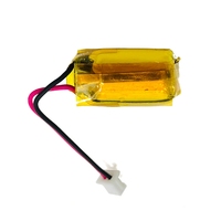 Baterai Li-polymer Silinder Terkecil 3.7v 85mah Baterai Lithium Polymer Lipo Dengan PCB 10160