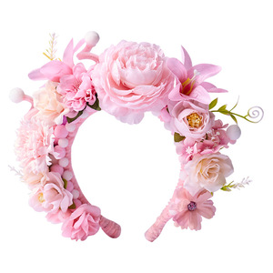 DIY Hairband with Floral Hairpins - Material Kit for Quanzhou Xunpu Style, Ancient Hanfu Silk Flower Hair Accessories, Mother's - Product Image 5