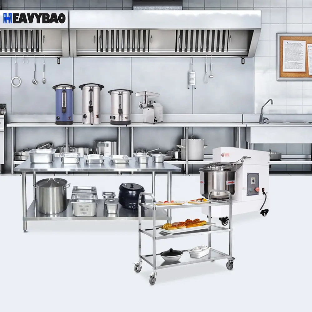 Heavybao الفولاذ المقاوم للصدأ أجهزة مطبخ تجارية معدات التموين فندق مطعم لوازم المطبخ