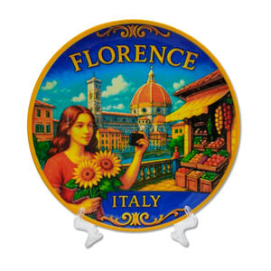 カスタムロゴ印刷 ホームデコレーション 旅行ギフト 海辺の土産 ウミガメプレート - Product Image 4