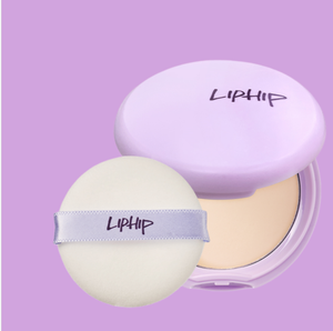 LIPHIP Blur <b>Powder</b> Pact 02 Light Oil Control <b>Compact</b> <b>Powder</b> with Soft Focus Blurring Effect Long Lasting Matte Finish - Product Image 3