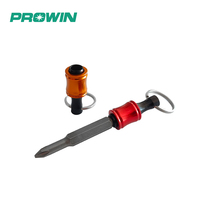 PROWIN haute qualité 1/4 ''porte-clés porte-embouts à dégagement rapide douille maille manchon moleté Portable 5 pièces porte-embouts