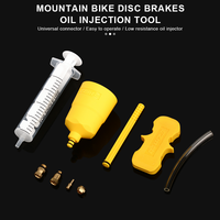 Kit de purge d'huile de frein RIDERACE bouchon d'huile d'entonnoir pour Shimano ensemble d'outils de purge de frein à disque hydraulique vtt outils de réparation de vélo de route