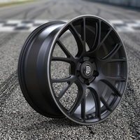Jantes en alliage d'aluminium forgé à profil profond, jantes modifiées sur mesure avec ET de 20 mm, finition brillante neuve