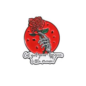 بيع بالجملة بدون حد أدنى من المورد بروش لامع دبوس أنيمي صلب مينا ناعم من الشركة المصنعة دبوس مينا مخصص - Product Image 4