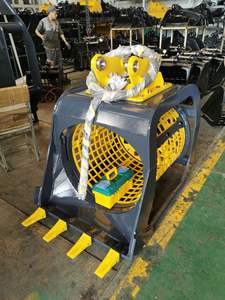 MONDE <span class=keywords><strong>Mini</strong></span> <span class=keywords><strong>godet</strong></span> cribleur pour <span class=keywords><strong>pelle</strong></span> 1.5-3 tonnes <span class=keywords><strong>Godet</strong></span> à cribleur <span class=keywords><strong>rotatif</strong></span> Sélection du sol et de la roche - Product Image 3