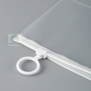 Custom Transparent PE Gravure Printed Recyclable Pencil Rubber Ruler Band Packaging Zipper Bag - Product Image 1