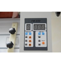 Machine à plastifier à froid et à chaud électrique de taille A2 de 650mm plastifieuse a3