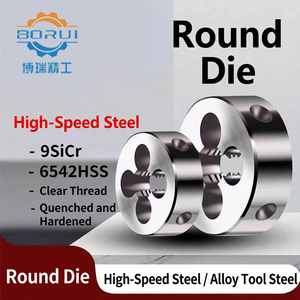 Machine à tarauder, tour CNC, fraisage de fils externes, manchon de fixation pour porte-filière circulaire - Product Image 2