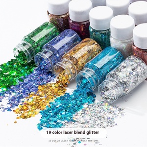 Ultra Brillant DIY Laser Nail Art Mixte Paillettes En Vrac Oeil Coloré Paillettes Poudre Fine Paillettes pour Fournitures De Fête De Noël - Product Image 1