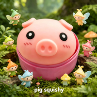 Nouveauté 2026 Jouets Fidget Squishy en Gros, en TPR, Licorne Arc-en-ciel, Animaux, Boulettes de Soupe Simulées, Boîte Fidget Anti-Stress Sensorielle
