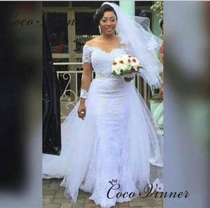 S1745f <span class=keywords><strong>2025</strong></span> Chất lượng cao mới thanh lịch mỏng phù hợp với Nàng Tiên Cá Đuôi tùy chỉnh Bridal <span class=keywords><strong>Wedding</strong></span> Dress - Product Image 1