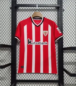 2023 24 Custom Best-selling Jersey Bilbao Men's Football Shirt Breathable Quick Dry Classic Retro Sportswear