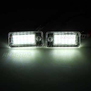 2 Luces LED para Matrícula, Lámpara para Placa de Matrícula para Audi A3 A4 S4 RS4 B6 B7 A6 RS6 S6 C6 S5 2D Cabrio Q7 A8 S8 RS4 Avant - Product Image 2