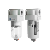 Filtro de Aire Comprimido Neumático con Drenaje Automático Serie YOUBOLI AF1500/2000 BF2000/3000/4000, Unidad de Tratamiento de Fuente de Aire con Puerto de 1/4