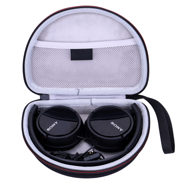 Custom EVA Wired On-Ear Headphones Case Compatible with Sony MDR-ZX110/MDRZX110AP/MDRZX110NC/MDR-ZX310AP ZX Series