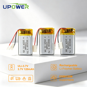 Batterie Lipo <span class=keywords><strong>rechargeable</strong></span> ULi 3.7V 120mAh 302030 043048 Batterie au lithium polymère pour l'électronique - Product Image 1