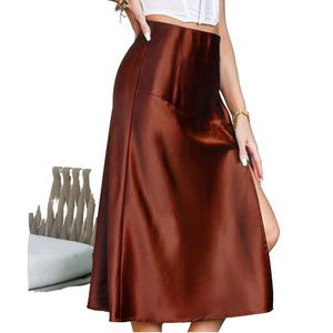 Jupe droite color block pour femme, vêtements décontractés, vente en gros - Product Image 1