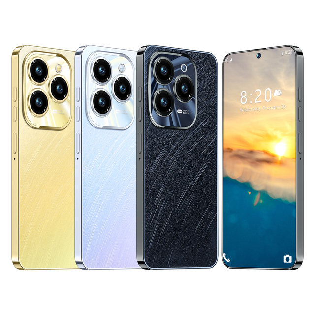 2024 Hot40 Pro 5G Smartphone 7 Inch HD Resolution LTE CDMA Dual Sim 8000mAh Battery 16GB RAM 108MP Global Version Mobile Phone