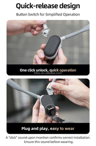 Supporto Magnetico da Collo in Silicone per Telefoni, Supporto Magnetico per Cellulare da Collo, Treppiede Selfie Stick per iPhone Samsung Huawei - Product Image 5