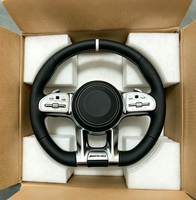 Volantes de Coche Personalizados de Alta Calidad en Fibra de Carbono y Cuero para Benz W205 S205 C205 W213 S213 W222 W463 W464 X253 C118 H247