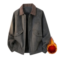Blouson de baseball vintage personnalisé pour homme, coupe-vent, en PU, grande taille, chaud et imperméable pour l'hiver et les activités de plein air
