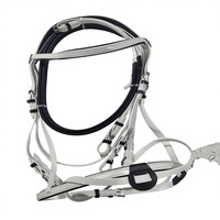 Bridon d'endurance pour cheval en PVC de qualité supérieure, rembourrage en cuir souple, confortable, imperméable, produit équestre anatomique