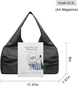 BSCI Factory Yoga Mat <b>Duffle</b> <b>Bag</b> Patterned <b>Canvas</b> with Pocket and Zipper - Product Image 3