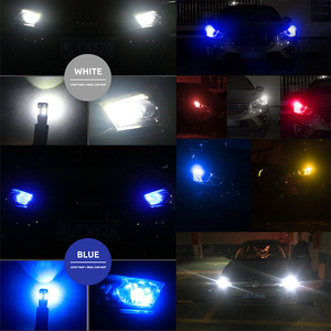 Đèn xe CANBUS dẫn ánh sáng bóng đèn W5W T10 4014 15smd Silicone Strobe flash LED 12V tự động nội thất T10 LED - Product Image 6