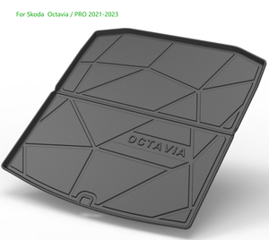 Accessori Auto: Tappeto Bagagliaio per <span class=keywords><strong>Skoda</strong></span> <span class=keywords><strong>Kodiaq</strong></span> 7 Posti 2017-2023 - Product Image 4