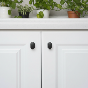 Matt <strong>Black</strong> Aluminum T-Shaped Cabinet <strong>Knob</strong> Easy Installation for <strong>Drawers</strong> Cabinets Wardrobes Dressers Bedrooms Kitchens Bathrooms - Product Image 3