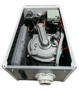 Caldera de Gas de Condensación de 24KW con Bajo Contenido de <span class=keywords><strong>NOx</strong></span>, Grado ERP A, para Calefacción Central Doméstica con Gas Natural y Filtro de Aire Externo Fácil de Limpiar - Product Image 2