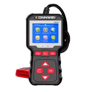 LR汽车新上市Konnwei汽车OBD测试仪2.8英寸彩色屏幕沃尔沃发动机诊断工具大众发动机诊断扫描仪