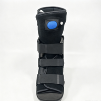 Botte de marche gonflable professionnelle avec coussin EVA et semelle extérieure antidérapante en TPR pour la rééducation de la cheville, les fractures et après-chirurgie