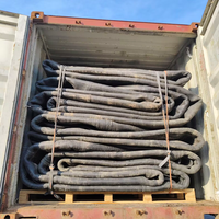 Airbag gonflable de sauvetage marin en caoutchouc naturel certifié CCS de la marque Xincheng, 4 à 12 couches, grande capacité pour le mise à l'eau des navires