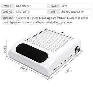 <span class=keywords><strong>Byoung</strong></span> Beauty-recolector de polvo de uñas inalámbrico, máquina limpiadora de uñas con filtro reemplazable, 80W - Product Image 4