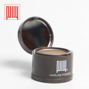 แป้งปิดผมบาง FULLY Hairline Powder สีน้ำตาล บรรจุในตลับไมก้า พร้อมแผ่นแปรงทา รุ่น 12 ยกโคนผม สำหรับปกปิดเส้นผมบางบริเวณไรผม - Product Image 6