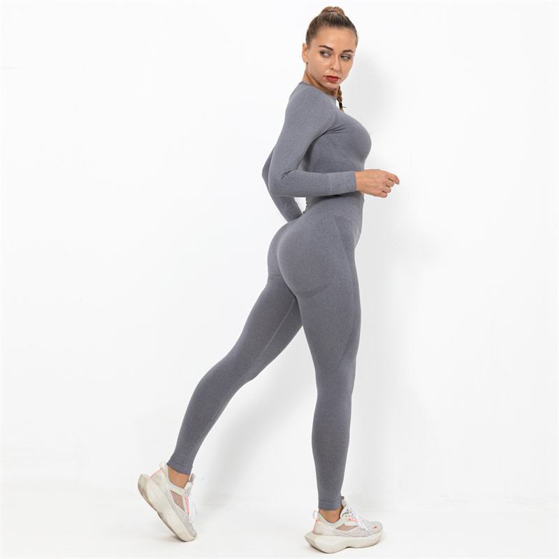 14 colors  Fashion Modern Breathable Workout Clothing Women Active Wear Yoga Set