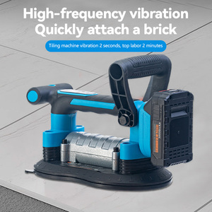 Vibrateur de pose de carreaux sans fil avec ventouse à vide pour usage domestique, machine de pose de carreaux pour murs et sols - Product Image 1