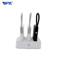 WST Banco De Potencia, station d'accueil de charge rapide sans fil magnétique 10000mah avec câble de charge