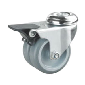 Vente directe usine : Roue industrielle à roulement lisse avec noyau en PP, nouvelle arrivée, roue jumelée pour la manutention des matériaux - Product Image 1